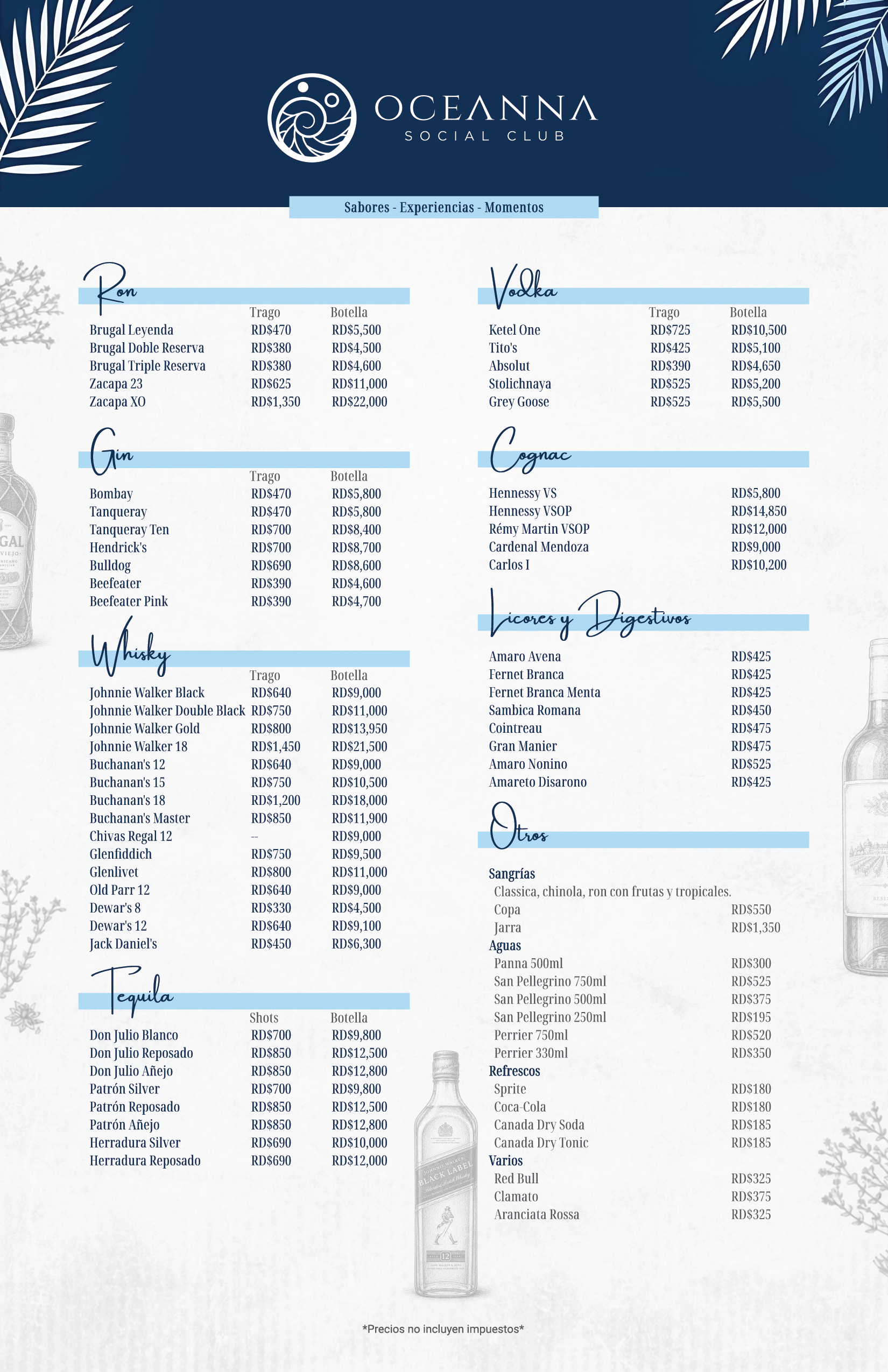 Menu Oceanna Bebidas 2026-01a