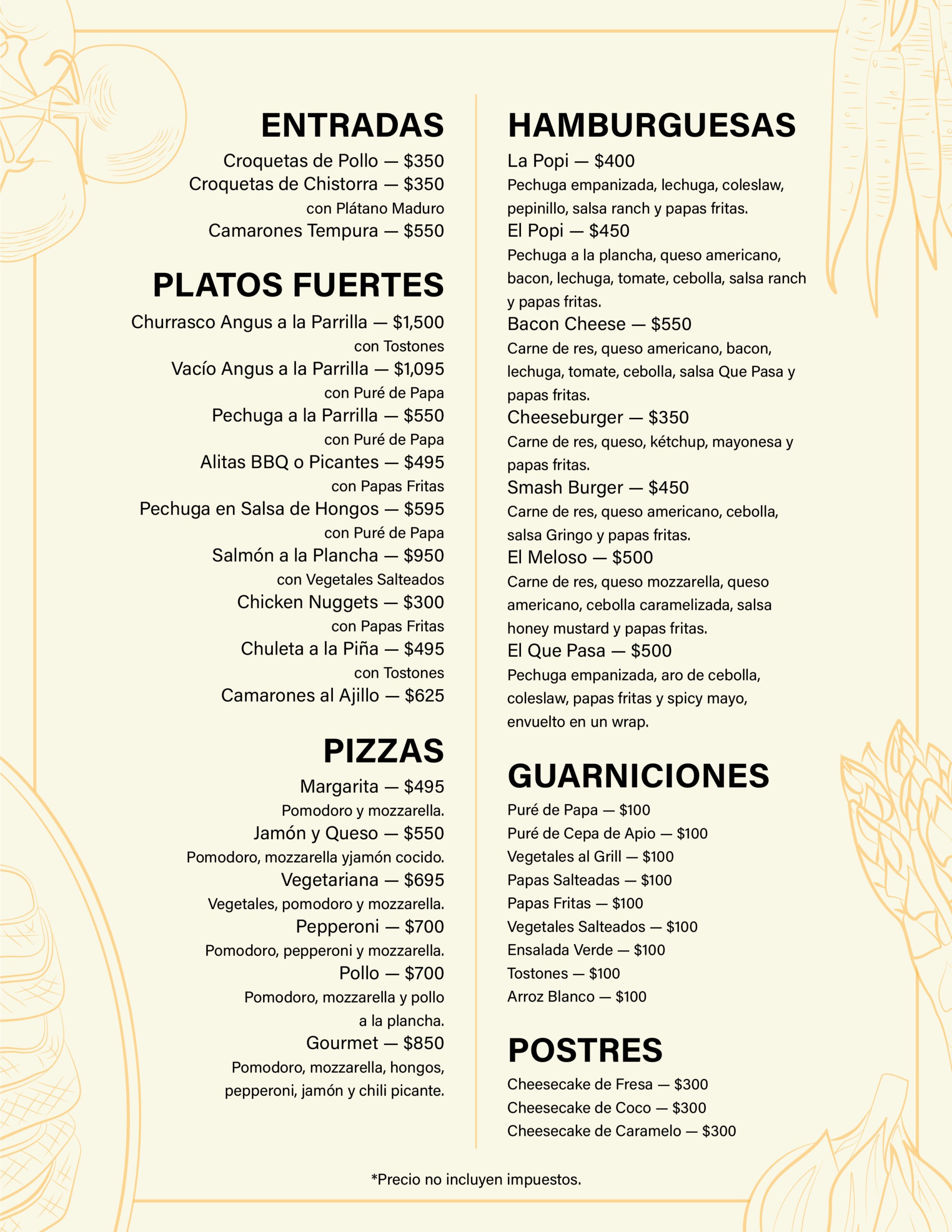 Que Pasa Menu_menú 5 p2